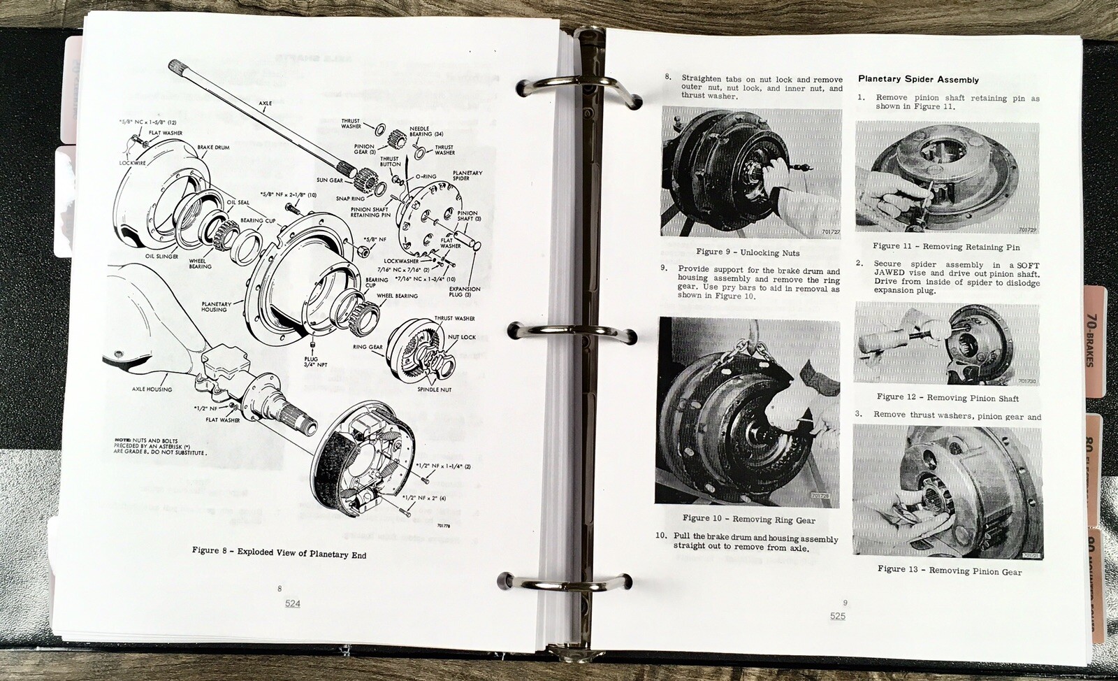 CASE 680C Loader Backhoe Service Manual Repair Shop Workshop SN Below 9111008 - Image 14