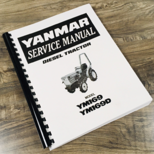 Yanmar YM169 YM169D Diesel Tractor Service Manual Repair Shop Technical Workshop