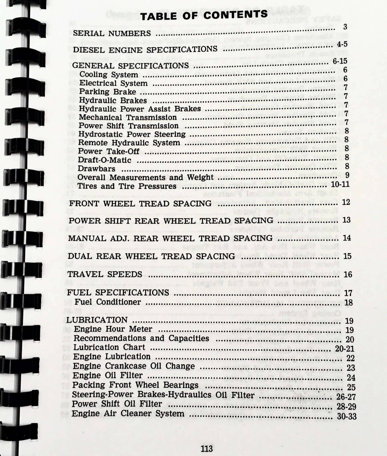 Case 1070 Tractor Operators Manual Owners Book Maintenance SN 8675001-After - Image 2