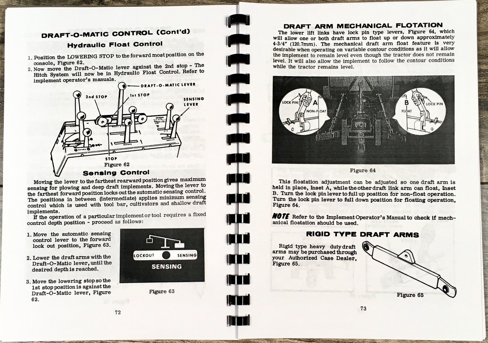Case 1070 Tractor Operators Manual Owners Book Maintenance SN 8675001-After - Image 4