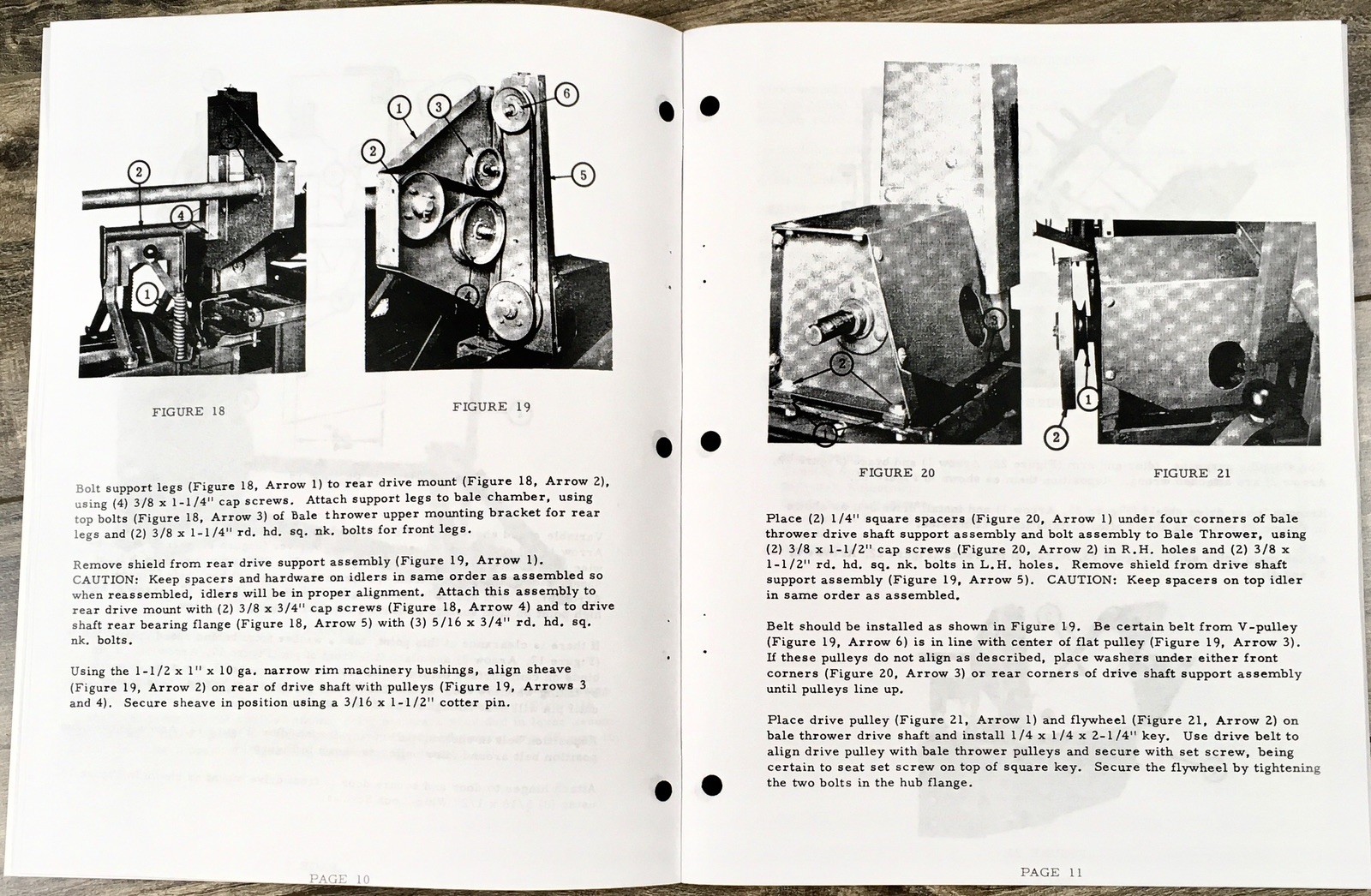 Oliver 19 Bale Thrower Operators Manual Owners Book Maintenance Adjustments Lube - Image 3