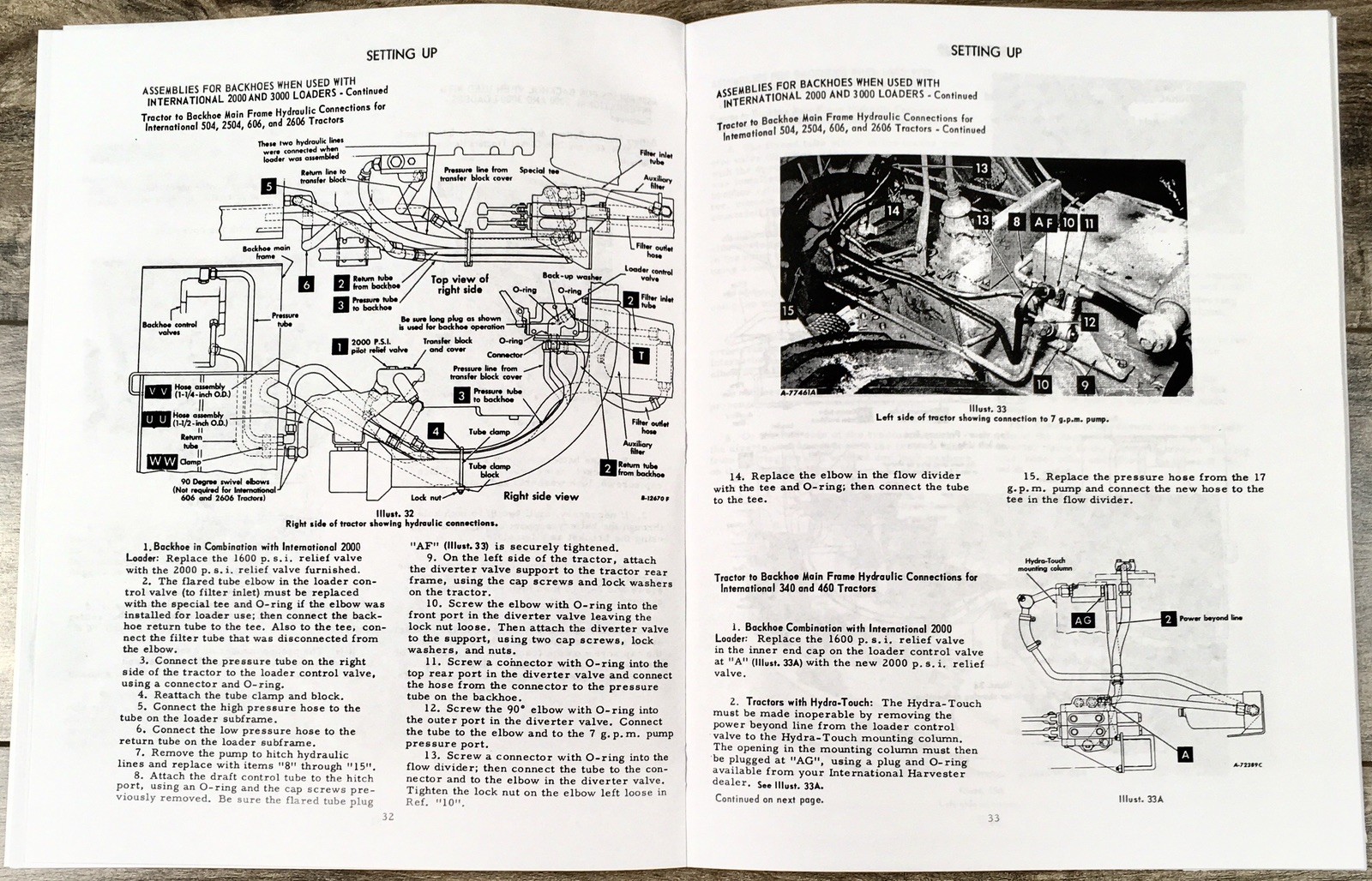 International 3120 3130 3140 Backhoe Operators Manual Owners Book Maintenance - Image 6