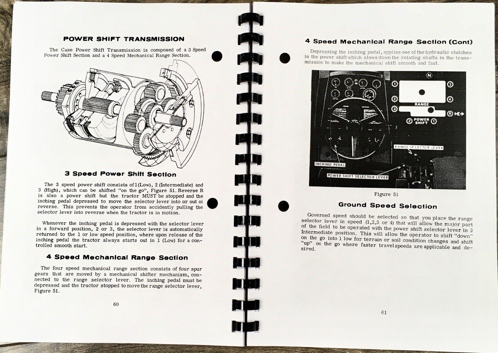 Case 1070 Tractor Operators Manual Owners Book Maintenance Prior to 8675001 - Image 7