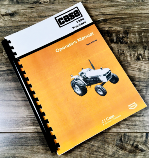Case David Brown 1294 Tractor Operators Manual Owners Book Maintenance