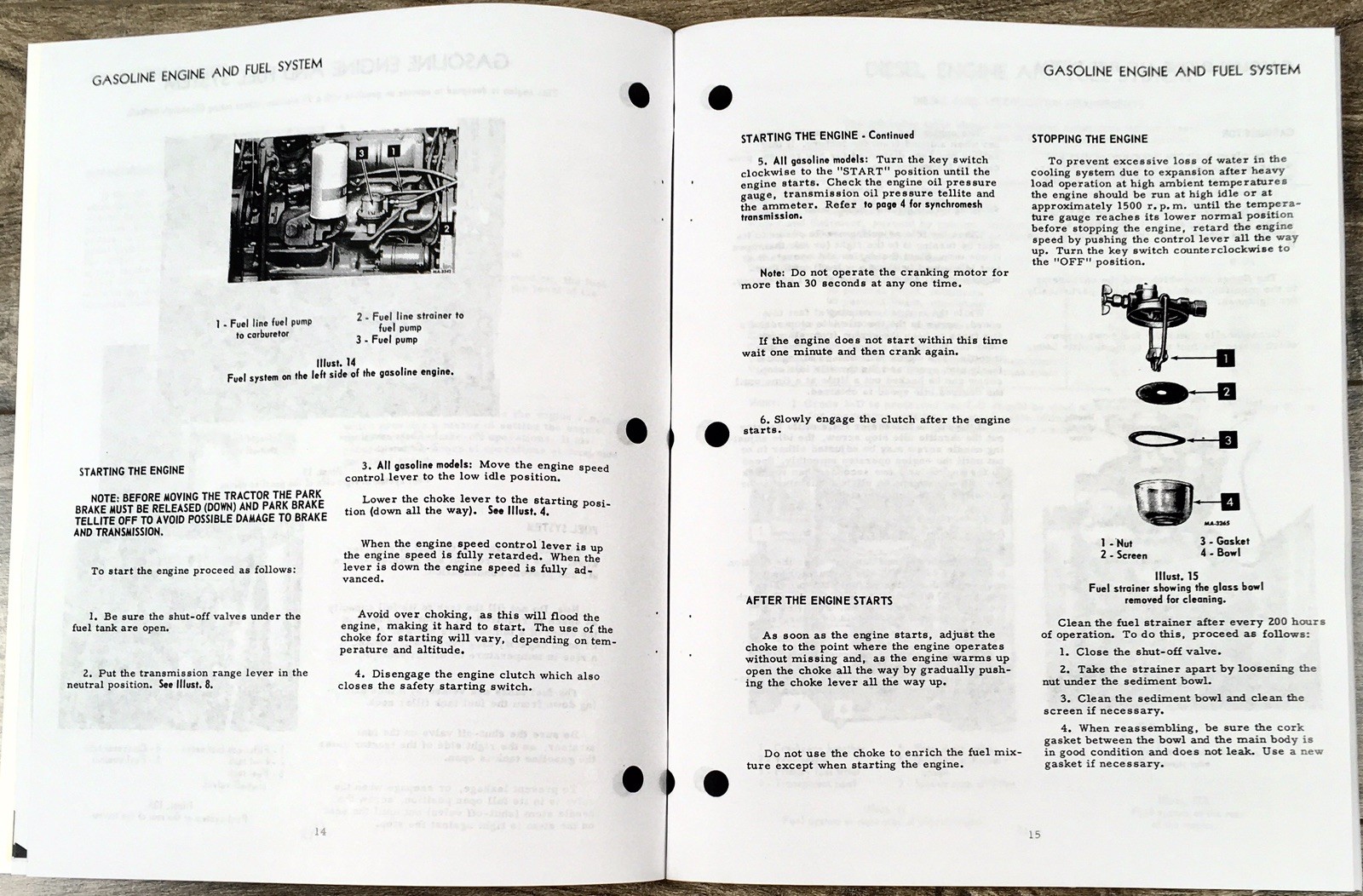 International 454 Tractor Operators Manual Owners Book Maintenance Book Wiring - Image 5