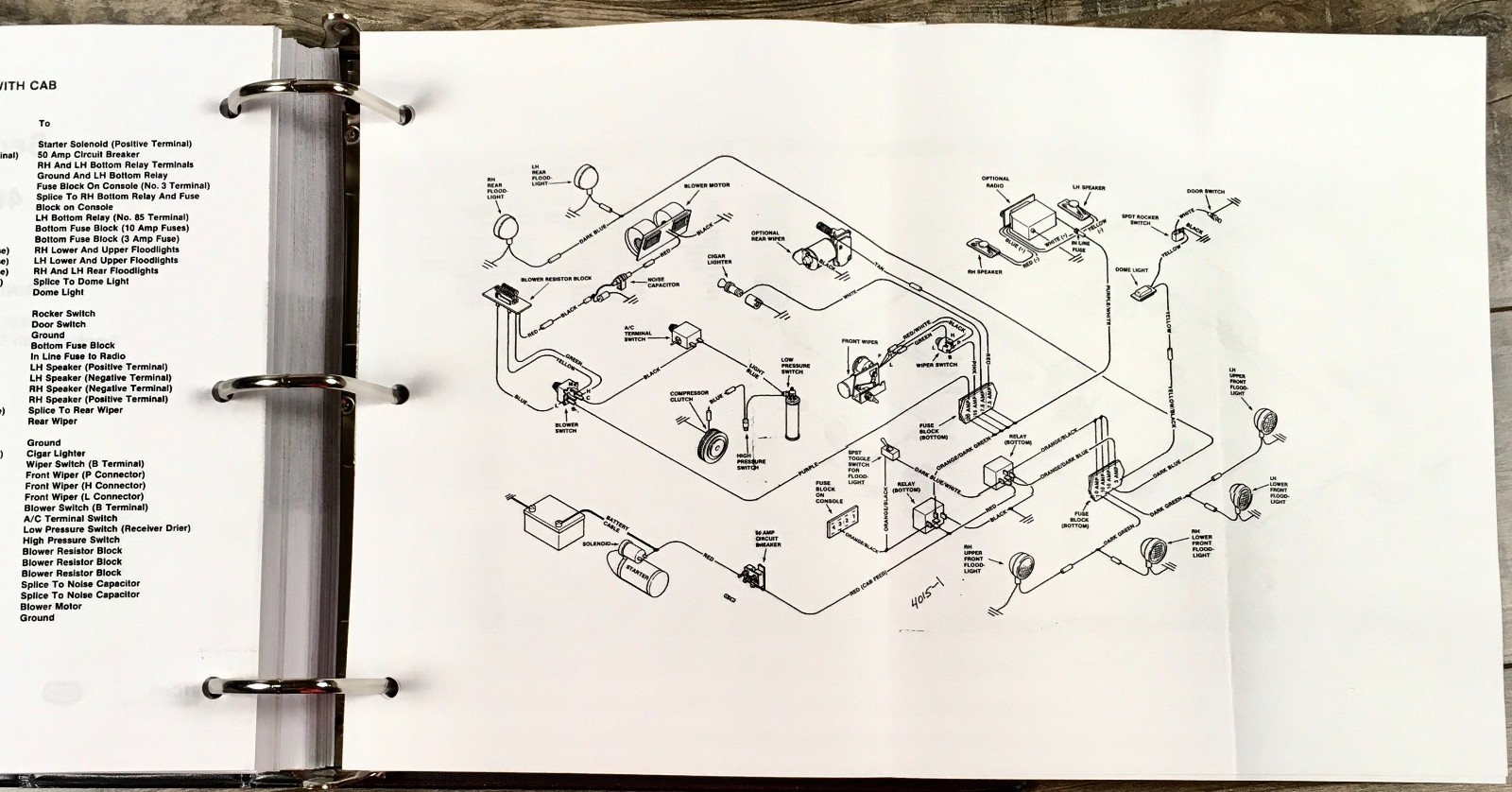 Case 1490 1494 1594 1690 Tractor Service Manual Repair Shop 2 Vol. Binder Set - Image 4