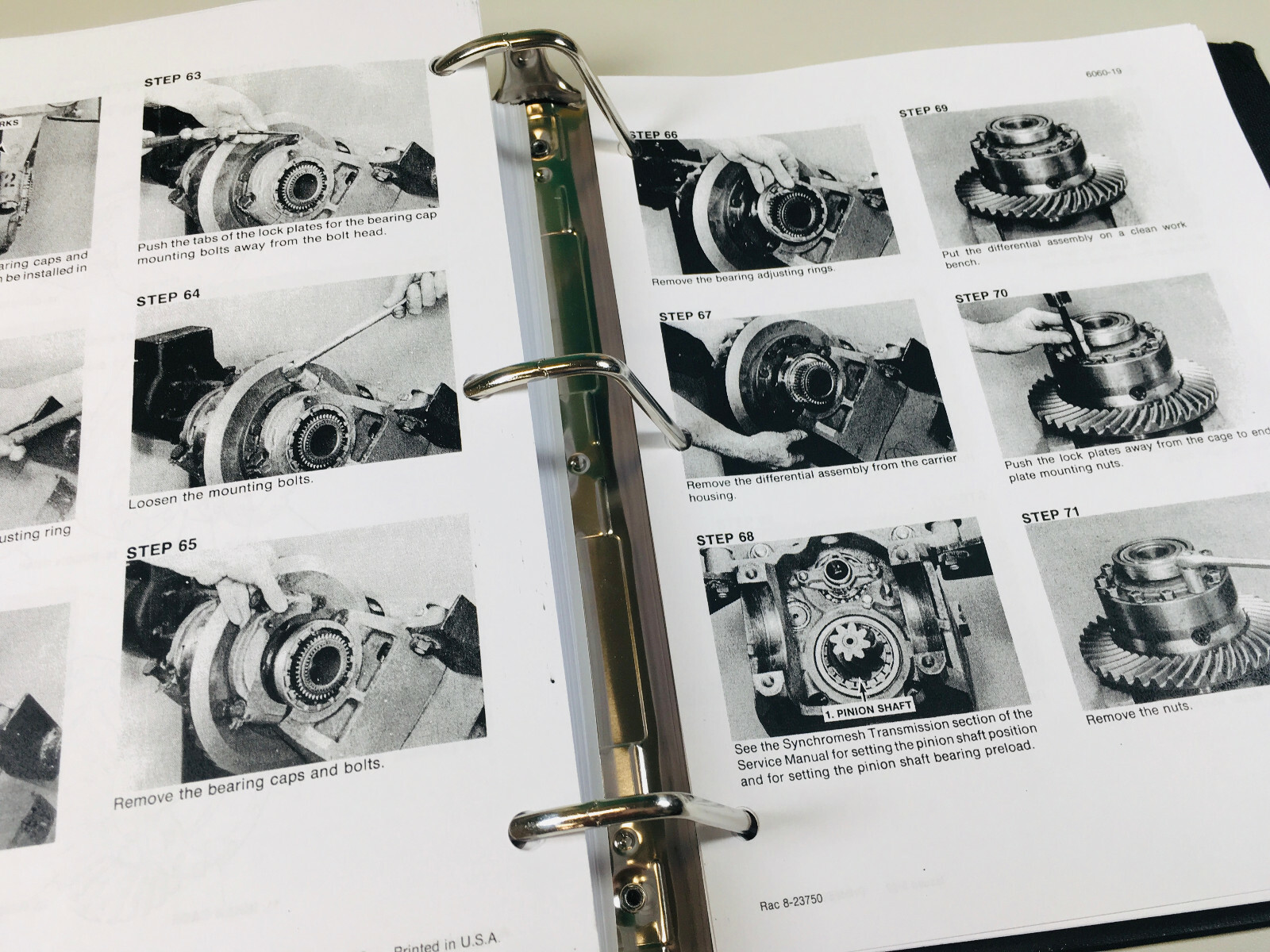 Case 1490 1494 1594 1690 Tractor Service Manual Repair Shop 2 Vol. Binder Set - Image 6
