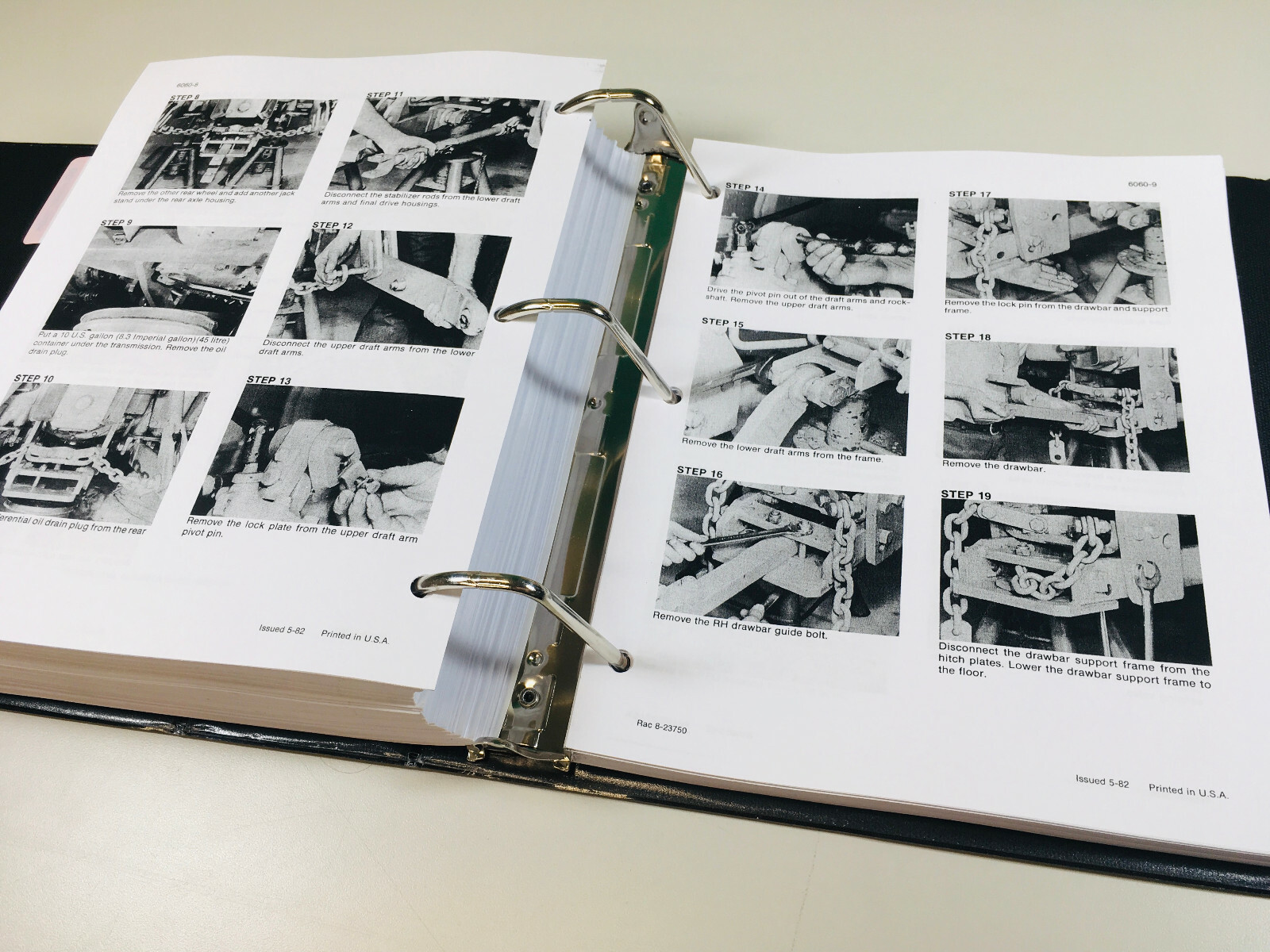 Case 1490 1494 1594 1690 Tractor Service Manual Repair Shop 2 Vol. Binder Set - Image 7