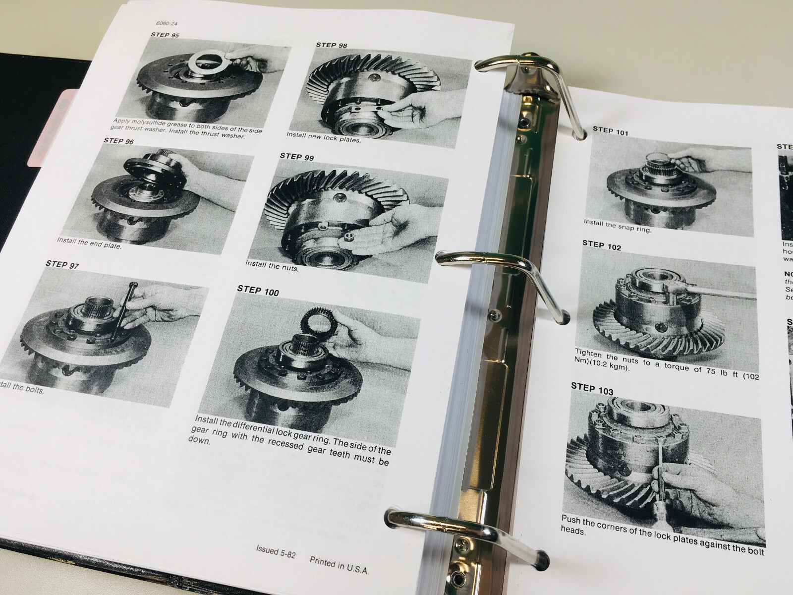 Case 1490 1494 1594 1690 Tractor Service Manual Repair Shop 2 Vol. Binder Set - Image 9