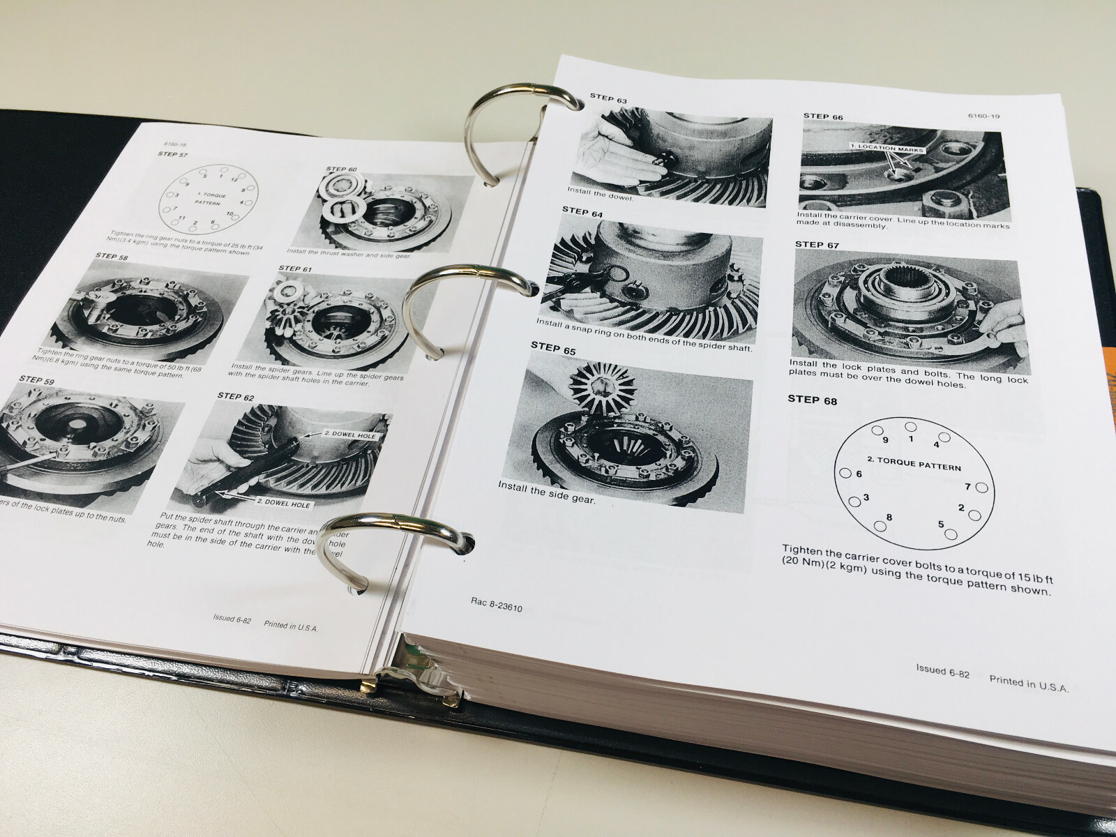 Case 1490 1494 1594 1690 Tractor Service Manual Repair Shop 2 Vol. Binder Set - Image 12