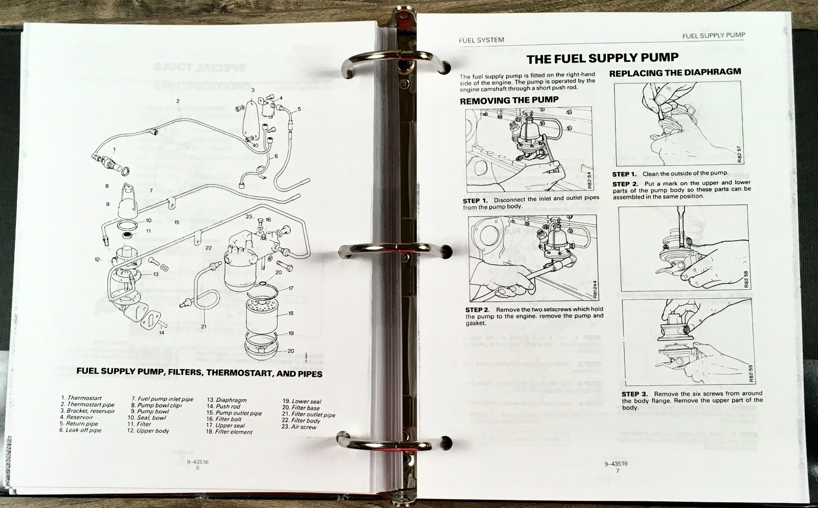 Case 1490 1494 1594 1690 Tractor Service Manual Repair Shop 2 Vol. Binder Set - Image 18