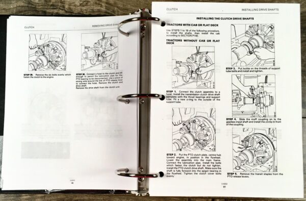 Case 1490 1494 1594 1690 Tractor Service Manual Repair Shop 2 Vol. Binder Set - Image 21