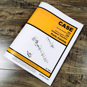 Case 155 195 Compact Tractor Parts Manual Catalog Assembly Schematic 9615582-Up