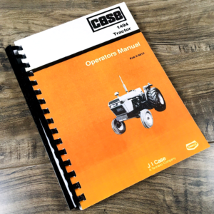 David Brown Case 1494 Tractor Operators Manual Owners Book Maintenance Book