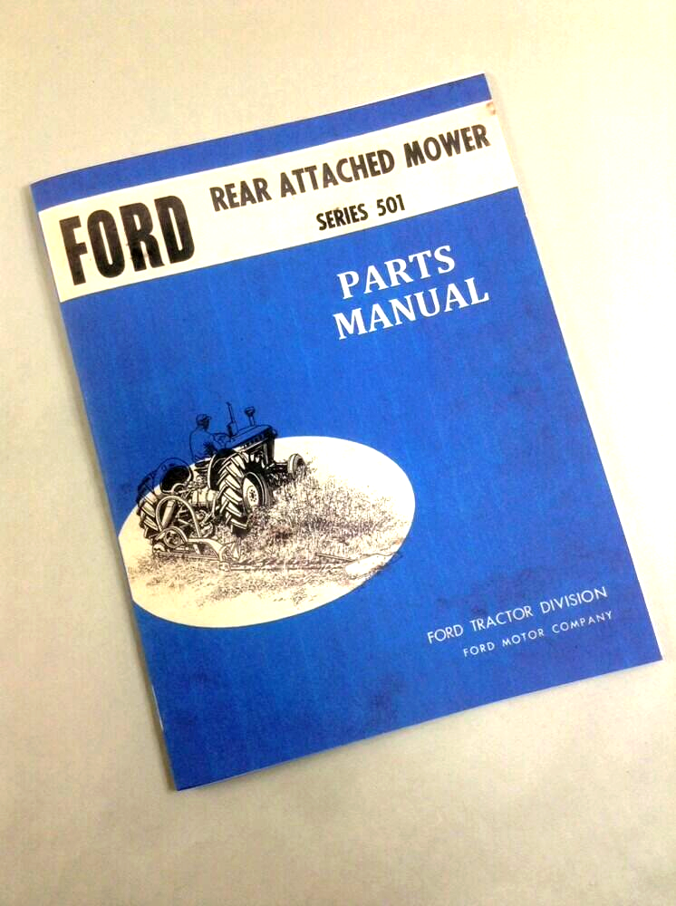 Ford 14-260 14-321 14-323 Attached Mower Operators Parts Manual Set Bar Sickle - Image 8