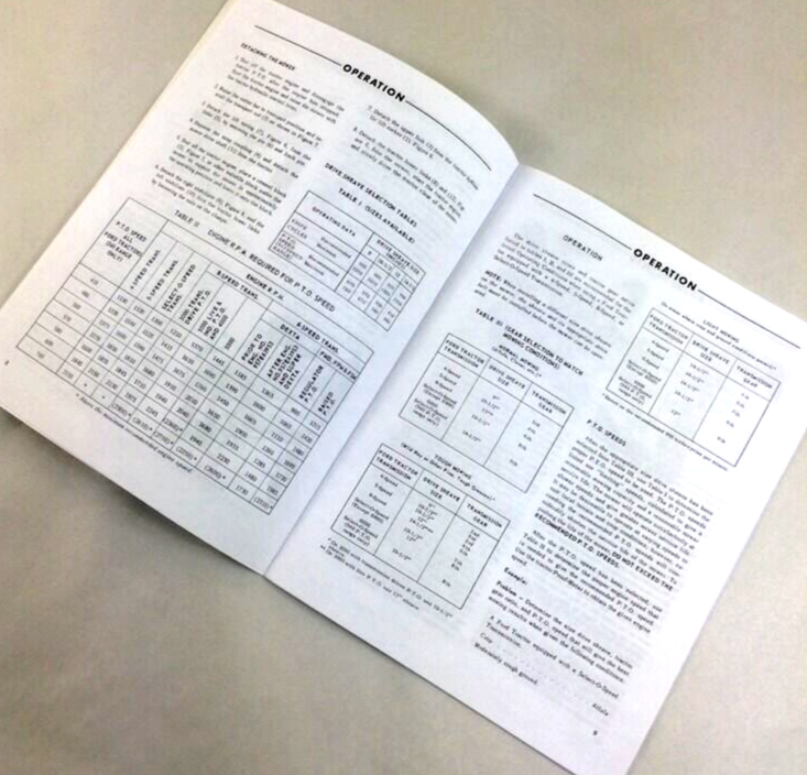 Ford 14-92 14-257 14-320 Attached Mower Operators Parts Manual Set Bar Sickle - Image 5