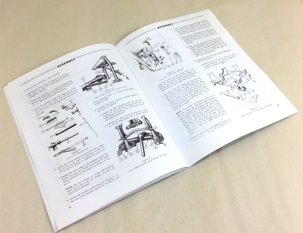 Ford 501 Sickle Bar Mower Operators Owners Manual 14-92 14-257 14-320 14-93 - Image 6