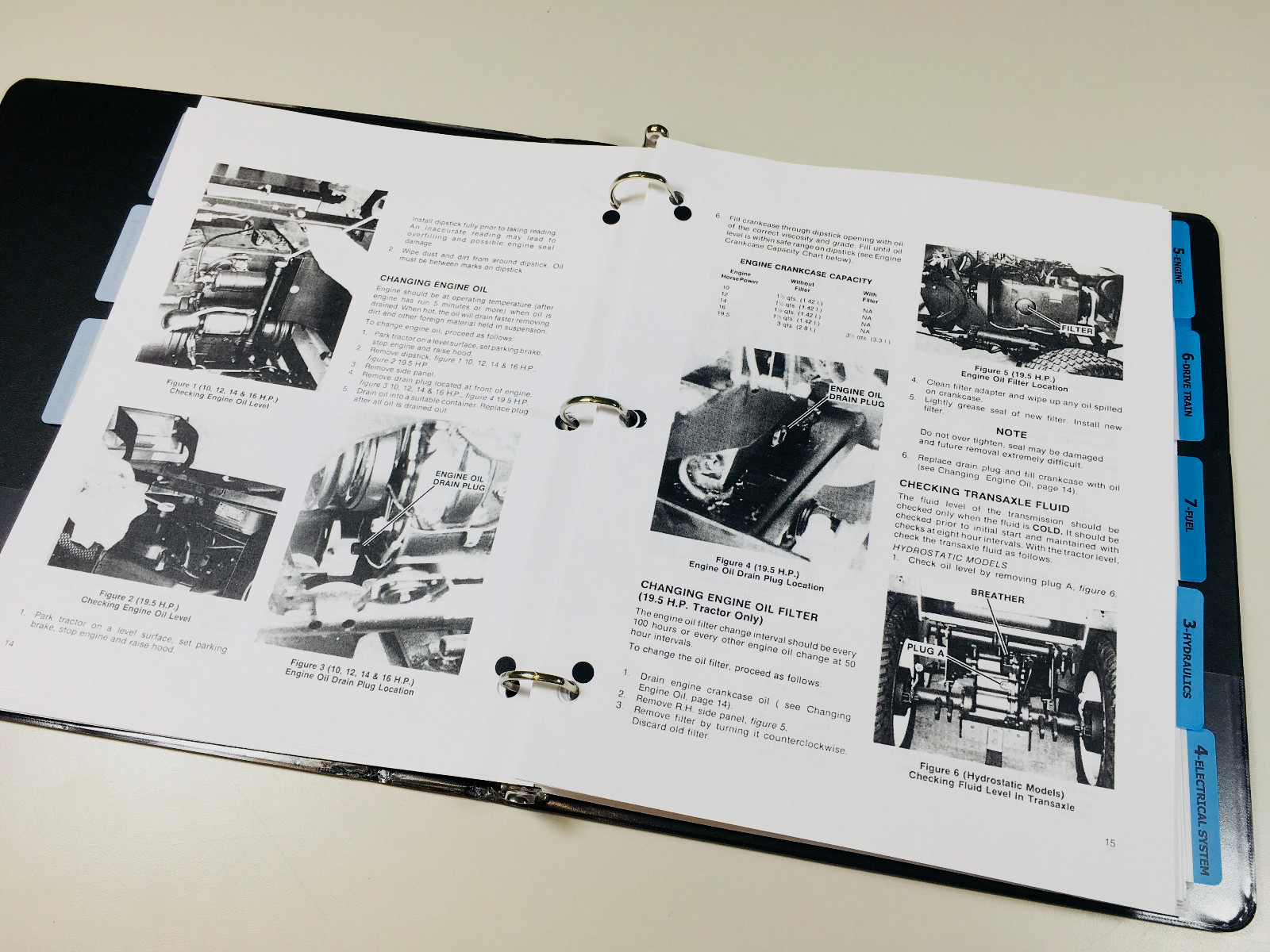 Service Manual Parts Catalog Set for Ford LGT 145 165 195 Lawn Garden Tractor - Image 3