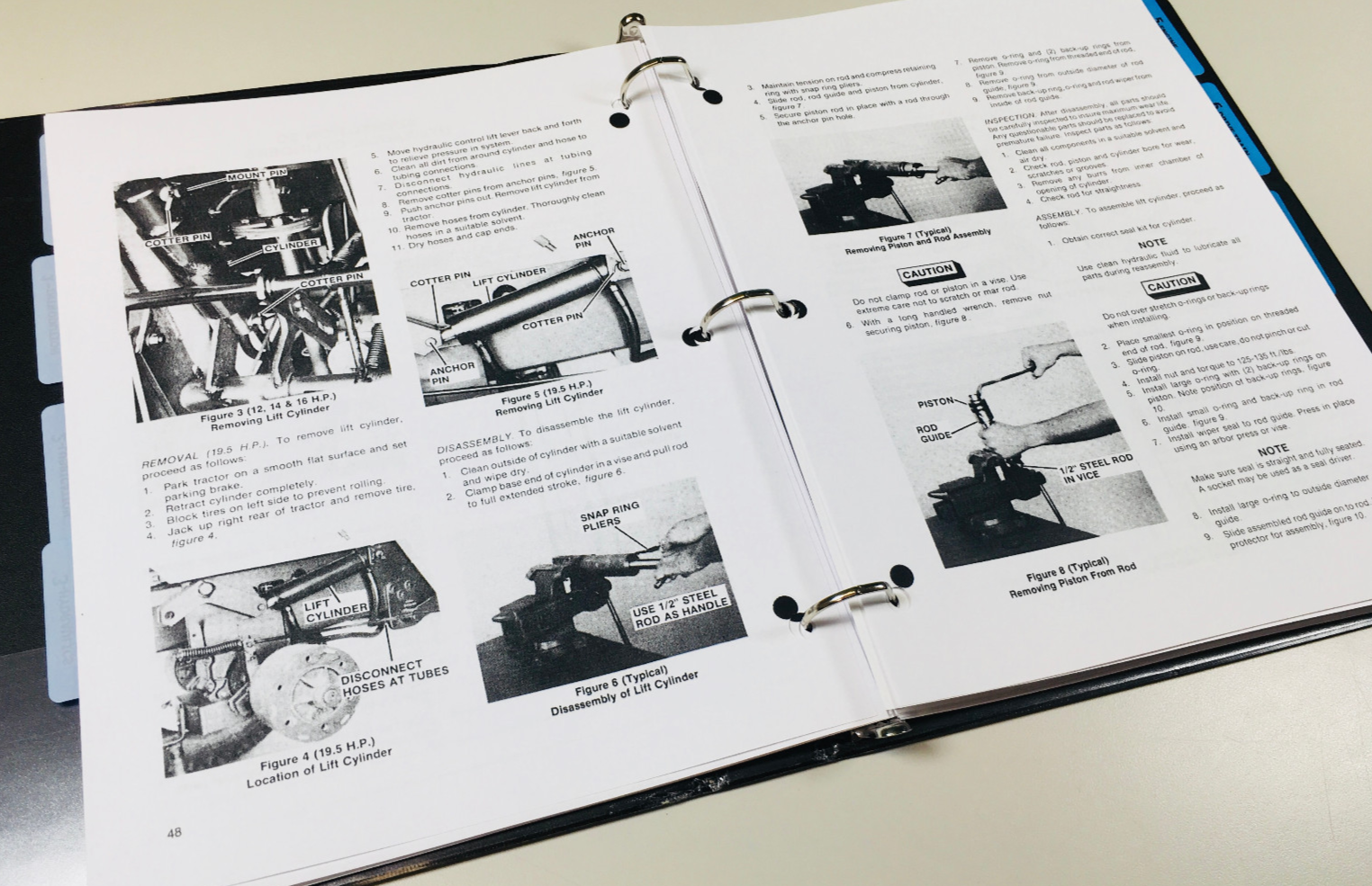 Service Manual Parts Catalog Set for Ford LGT 145 165 195 Lawn Garden Tractor - Image 7