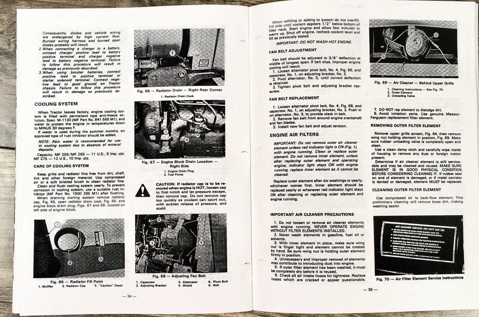 Operators Instructions Maintenance Manual for Massey Ferguson MF 255 Tractor - Image 6