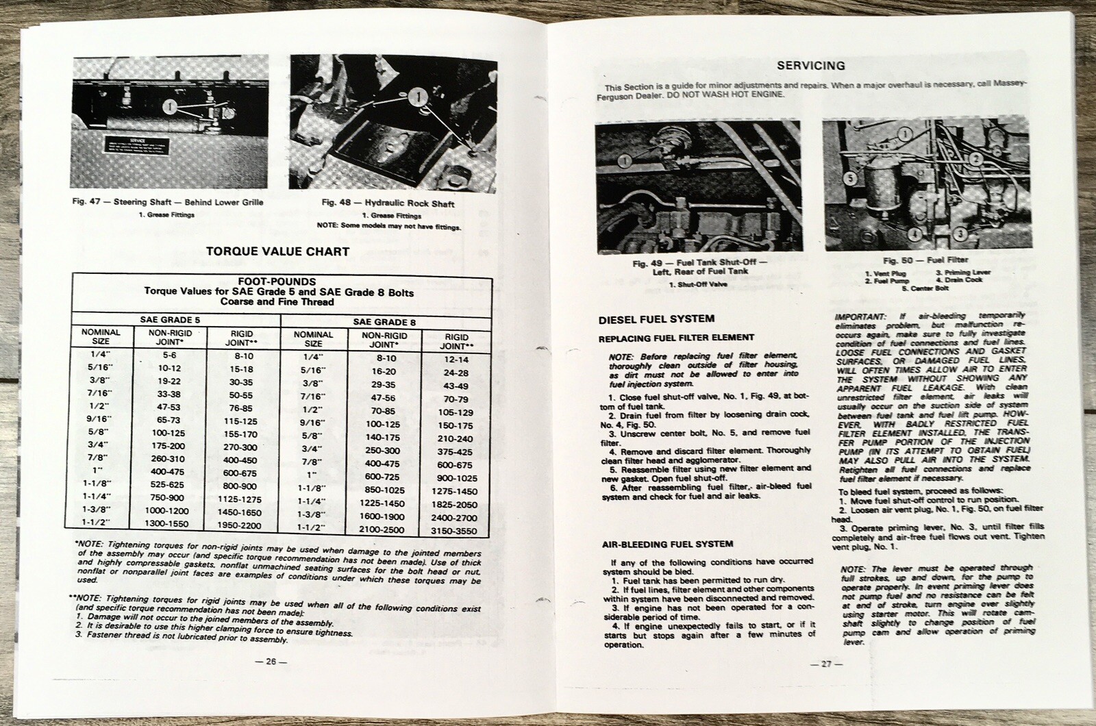 Operators Instructions Maintenance Manual for Massey Ferguson MF 265 Tractor - Image 5