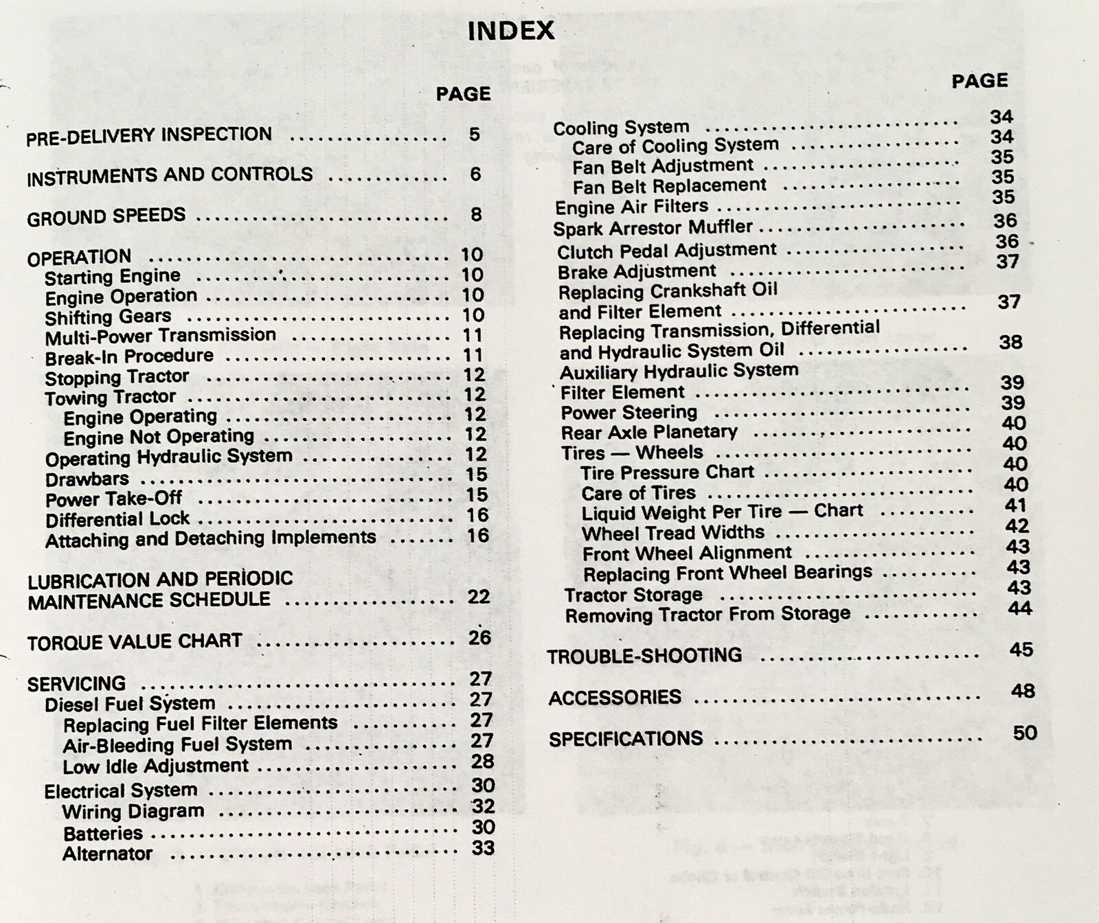Operators Instructions Maintenance Manual for Massey Ferguson MF 275 Tractor - Image 2