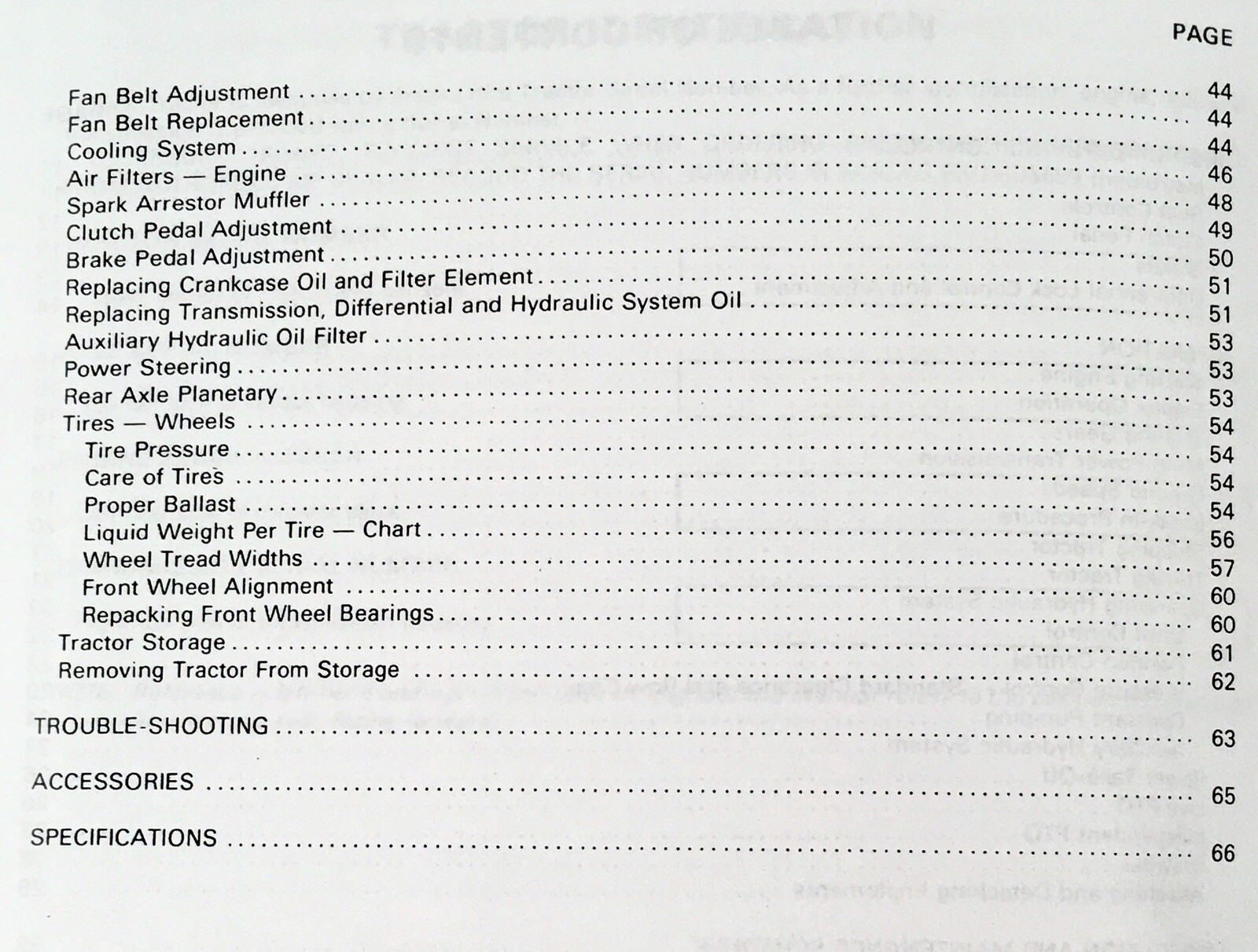 Tractor Operator Instruction Manual Fits MF 265 Massey Ferguson s/n 9A349200-Up - Image 3