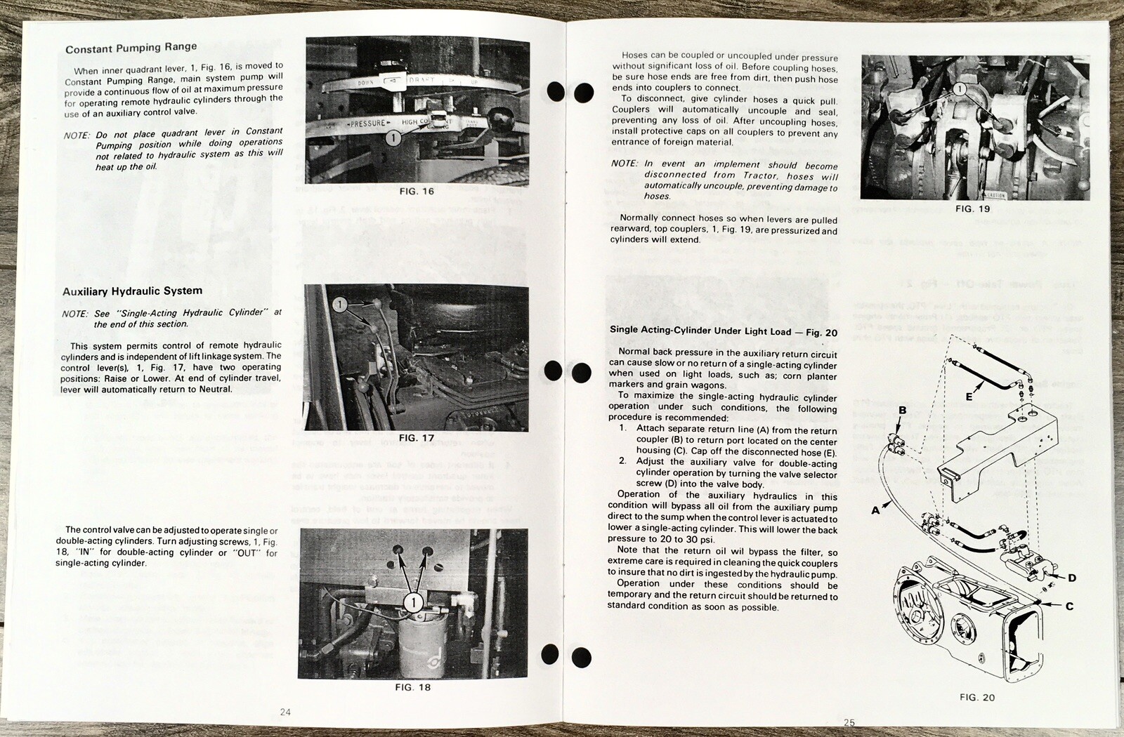 Tractor Operator Instruction Manual Fits MF 265 Massey Ferguson s/n 9A349200-Up - Image 6