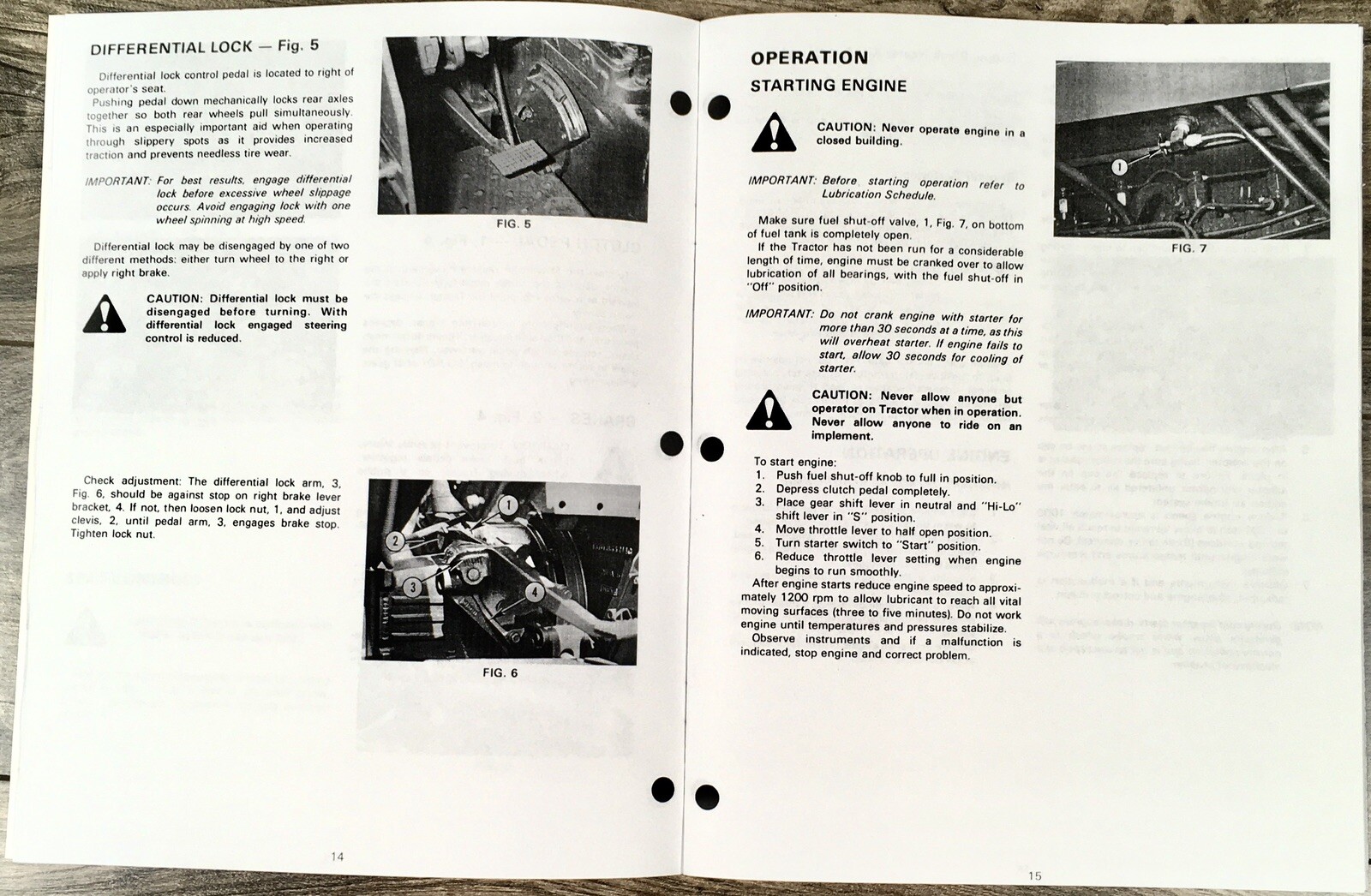 Tractor Operator Instruction Manual Fits MF 275 Massey Ferguson s/n 9A349200-Up - Image 5