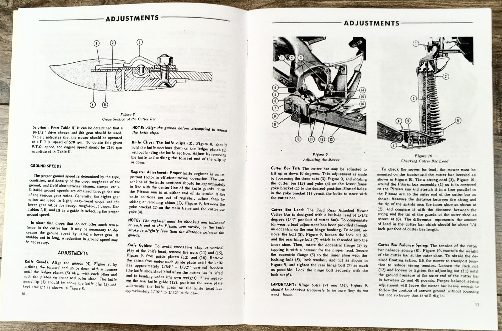 Ford 501 Sickle Bar Mower Operators Owners Manual 14-321 14-323 14-339 14-340 - Image 3