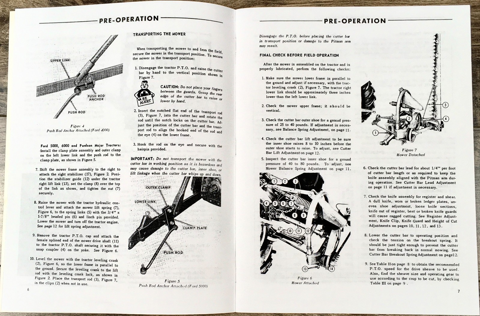 Ford 501 Sickle Bar Mower Operators Owners Manual 14-321 14-323 14-339 14-340 - Image 4
