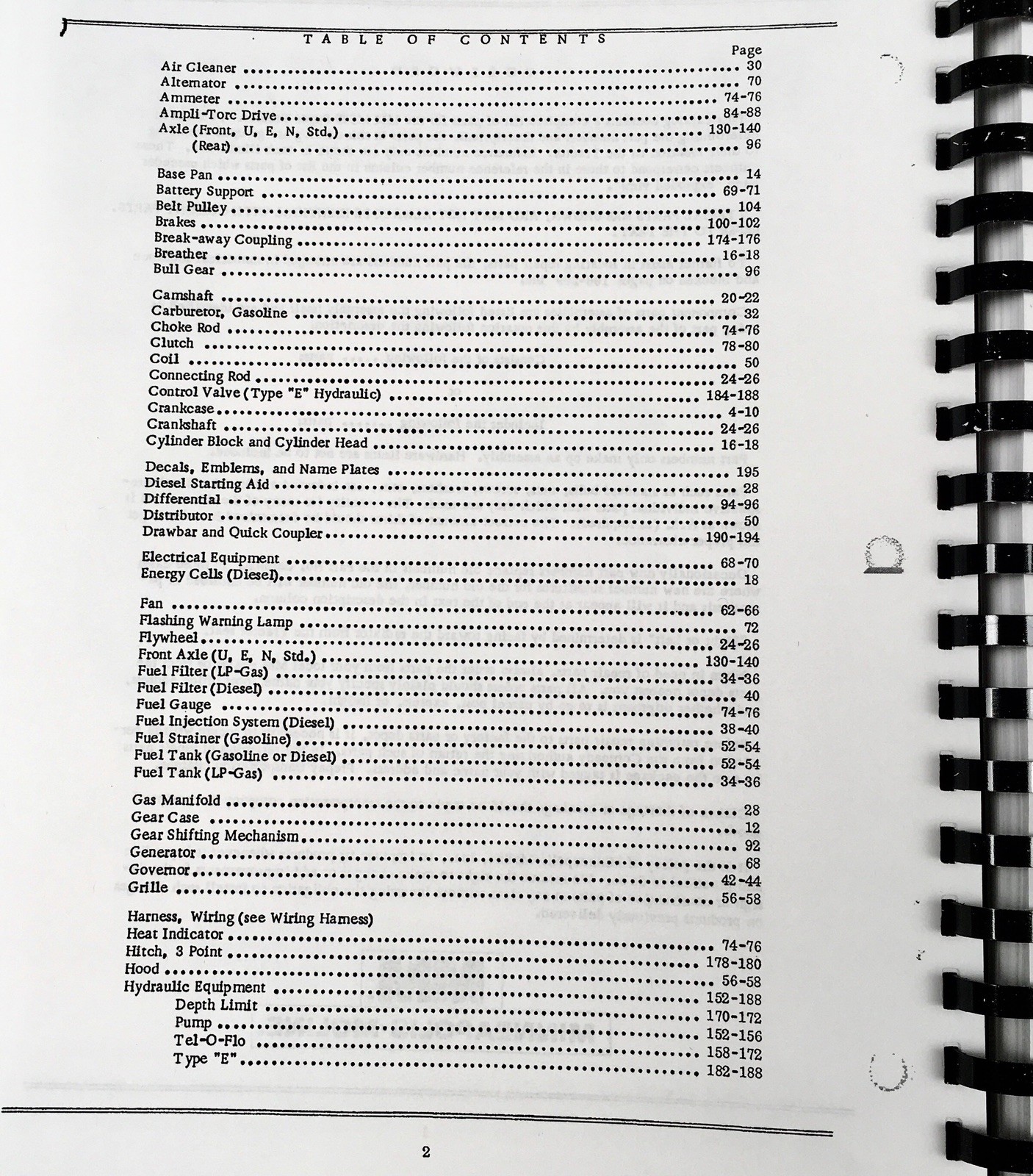 Minneapolis Moline M670 Super M670 Tractor Parts Manual Catalog Book Assembly - Image 2