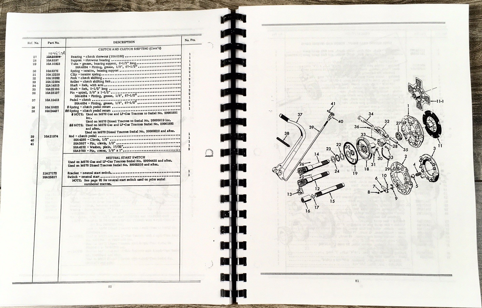 Minneapolis Moline M670 Super M670 Tractor Parts Manual Catalog Book Assembly - Image 8