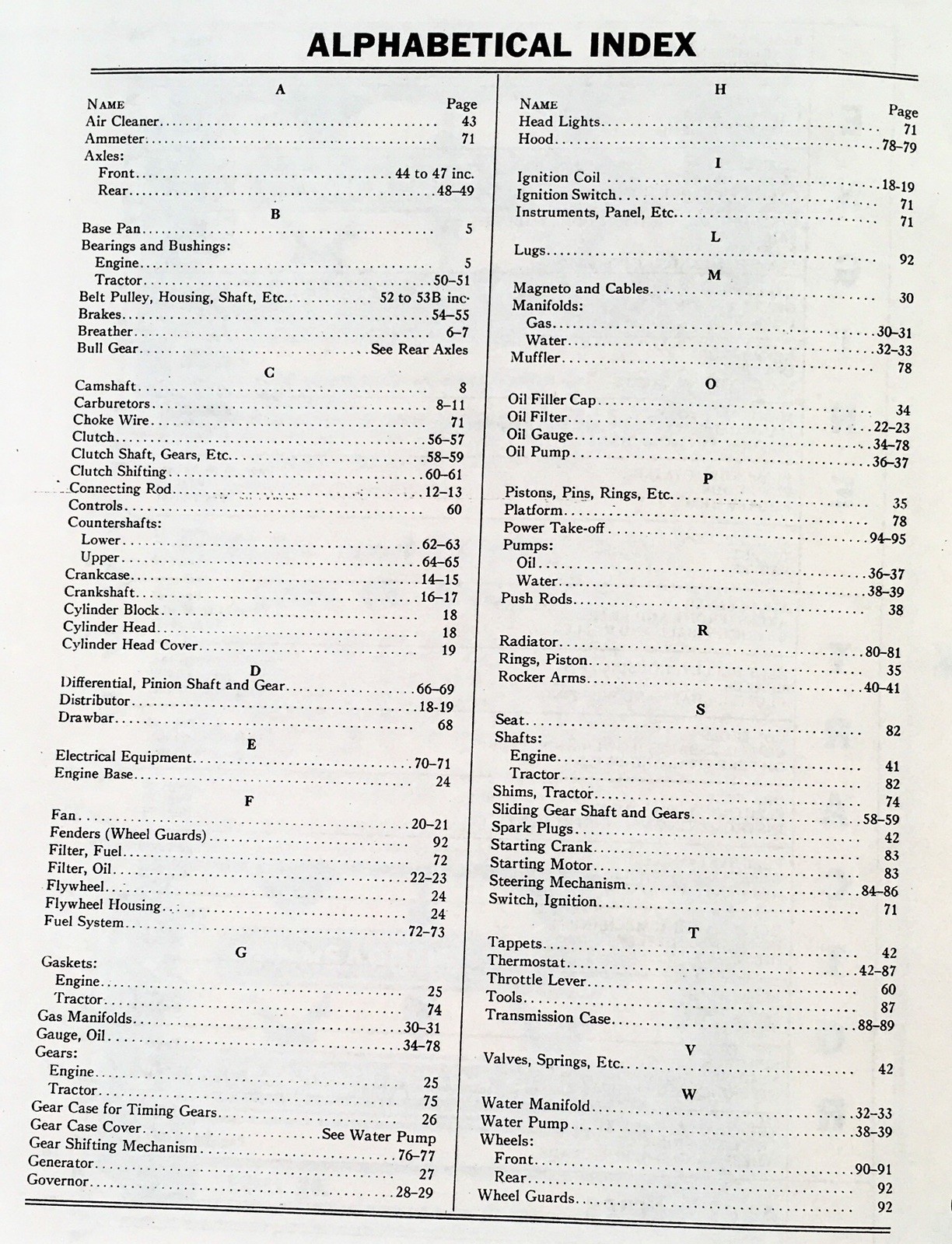 Minneapolis Moline GTB Tractor Parts Manual Catalog Book Assembly Schematics - Image 3