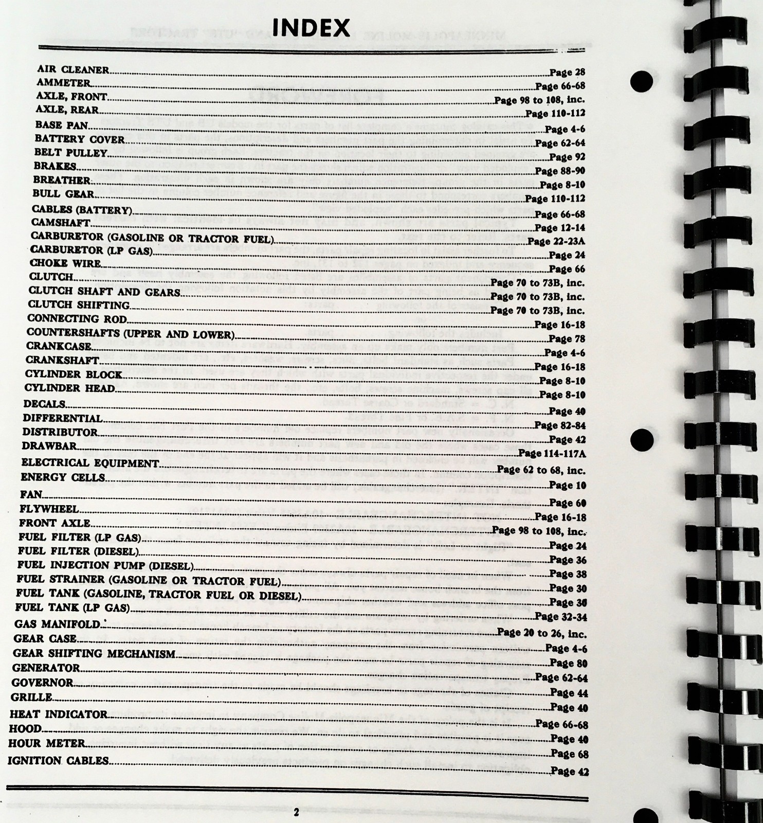 Minneapolis Moline UB Diesel Tractor Parts Operators Manual Set Catalog Owners - Image 3