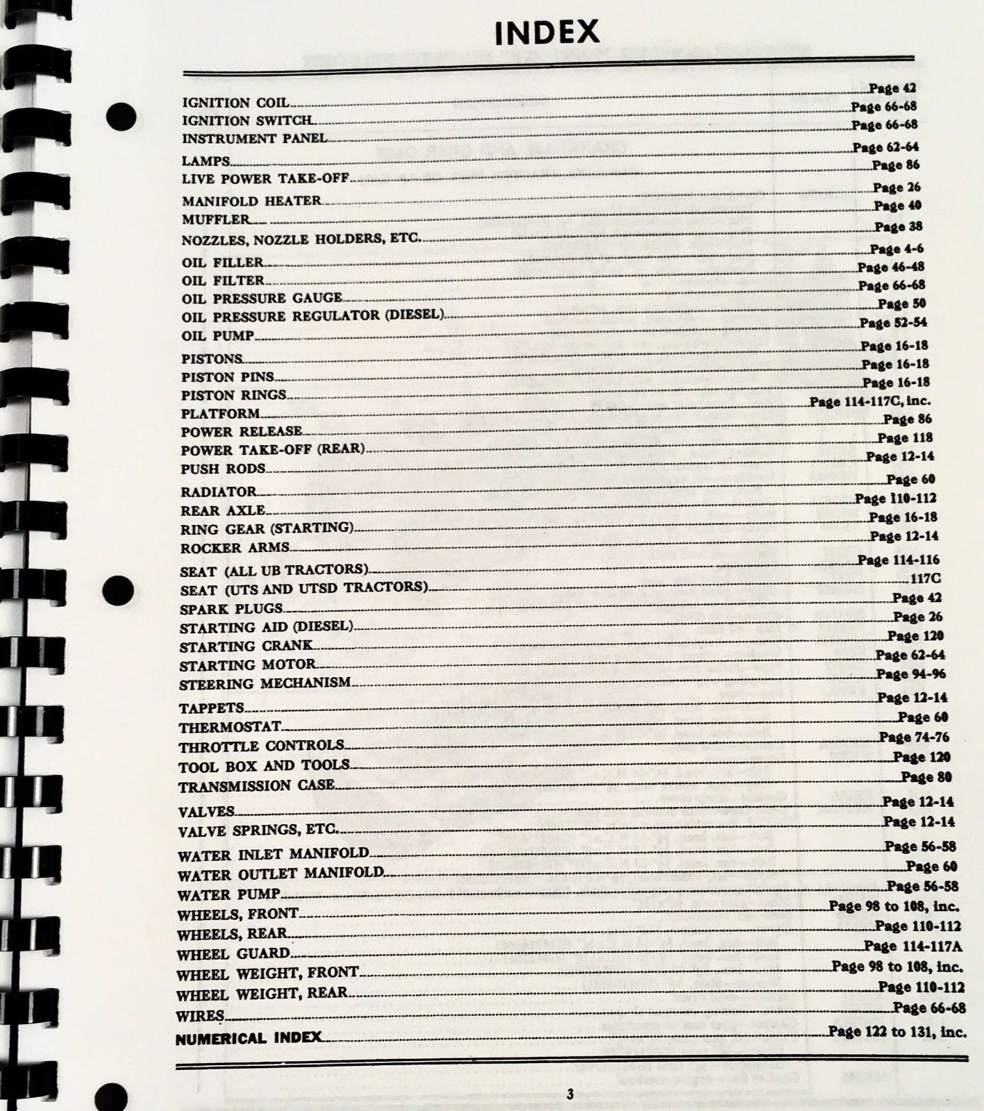 Minneapolis Moline UB Diesel Tractor Parts Operators Manual Set Catalog Owners - Image 4