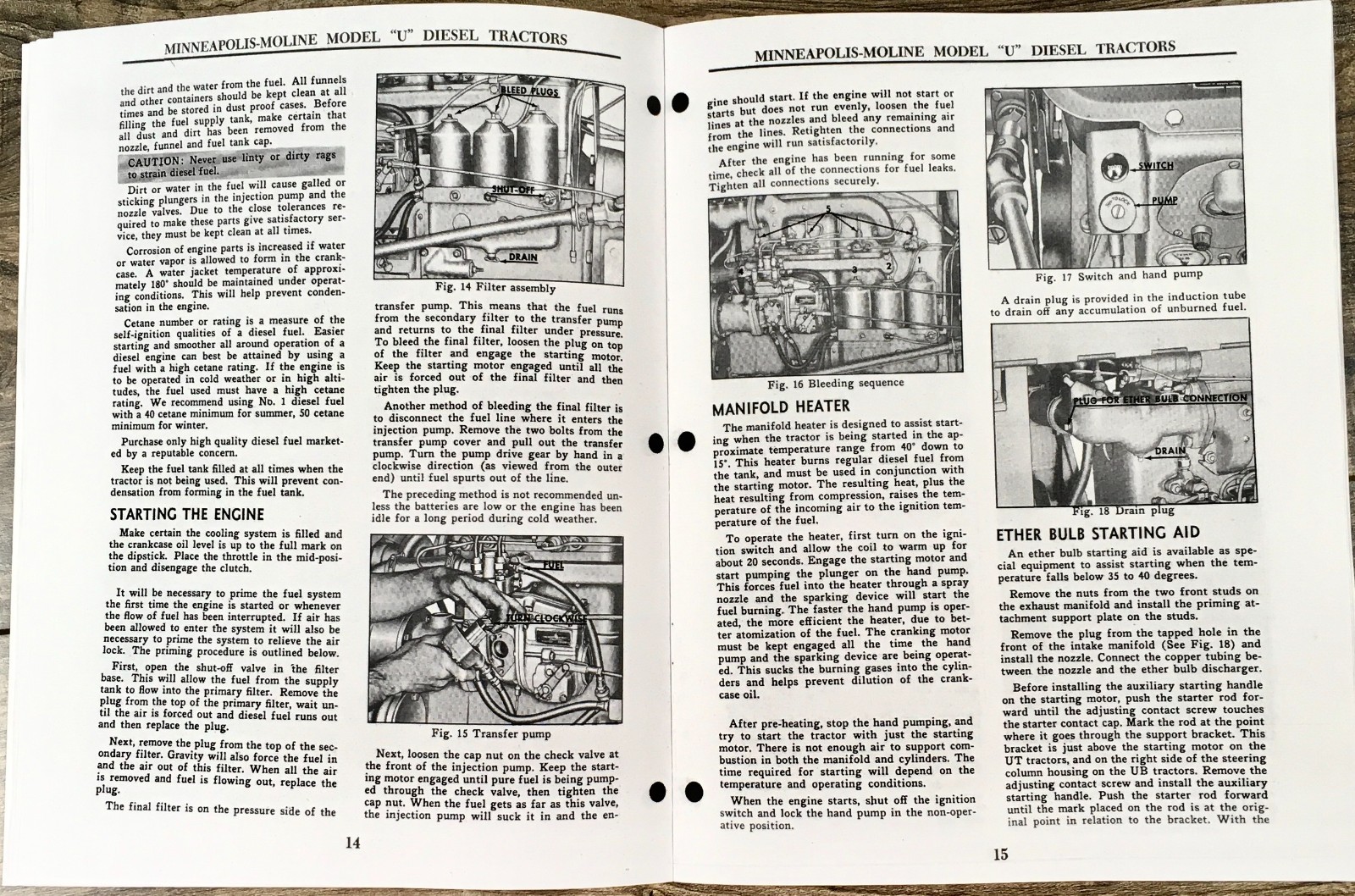 Minneapolis Moline UB Diesel Tractor Parts Operators Manual Set Catalog Owners - Image 6