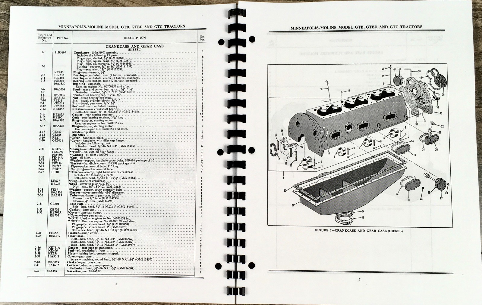 Minneapolis Moline GTB GTC Tractor Service Parts Manual Set Repair Workshop - Image 10