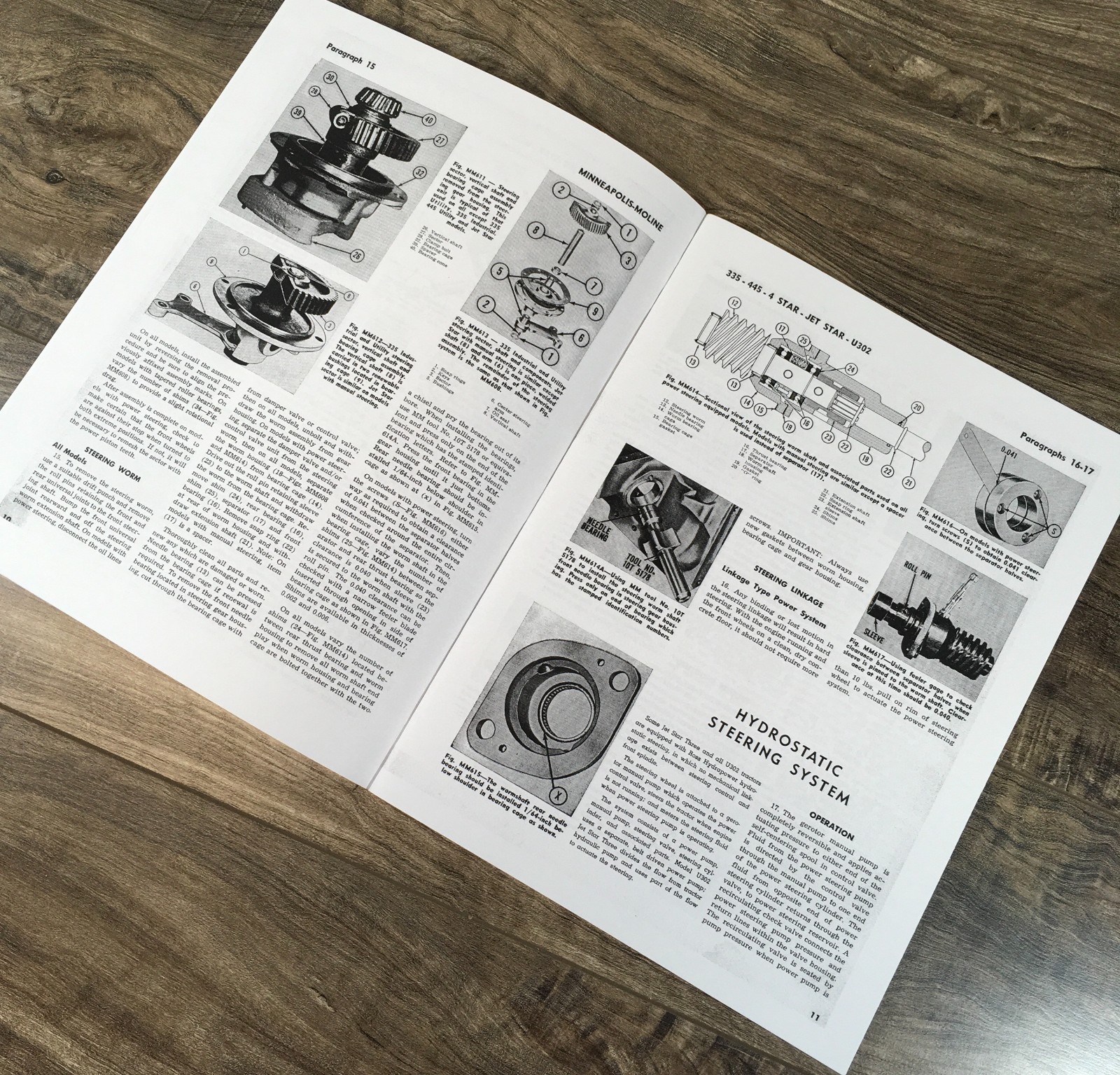 Minneapolis Moline 4 Star Super Tractor Service Parts Manual Set Repair Workshop - Image 5