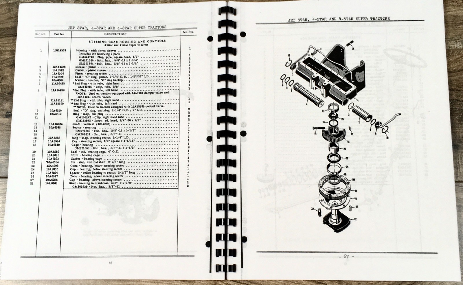 Minneapolis Moline 4 Star Super Tractor Service Parts Manual Set Repair Workshop - Image 10