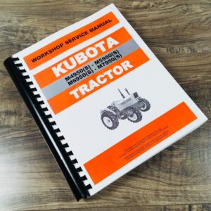 Kubota M4950 DT M5950 DT M6950 DT M7950 DT Tractor Service Manual Repair Shop