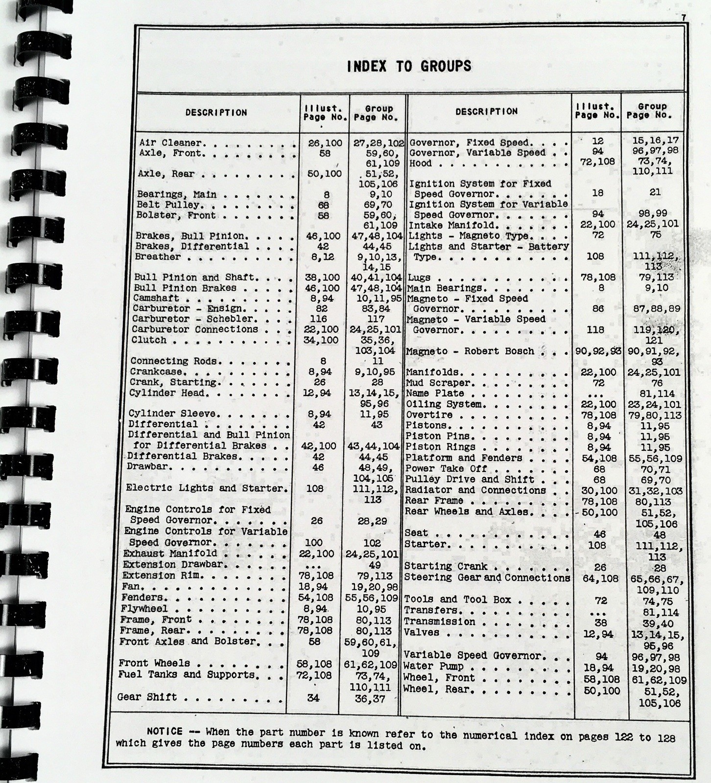 Hart-Parr 18-28 80 Tractor Parts List Manual Catalog Assembly Book Schematic - Image 2