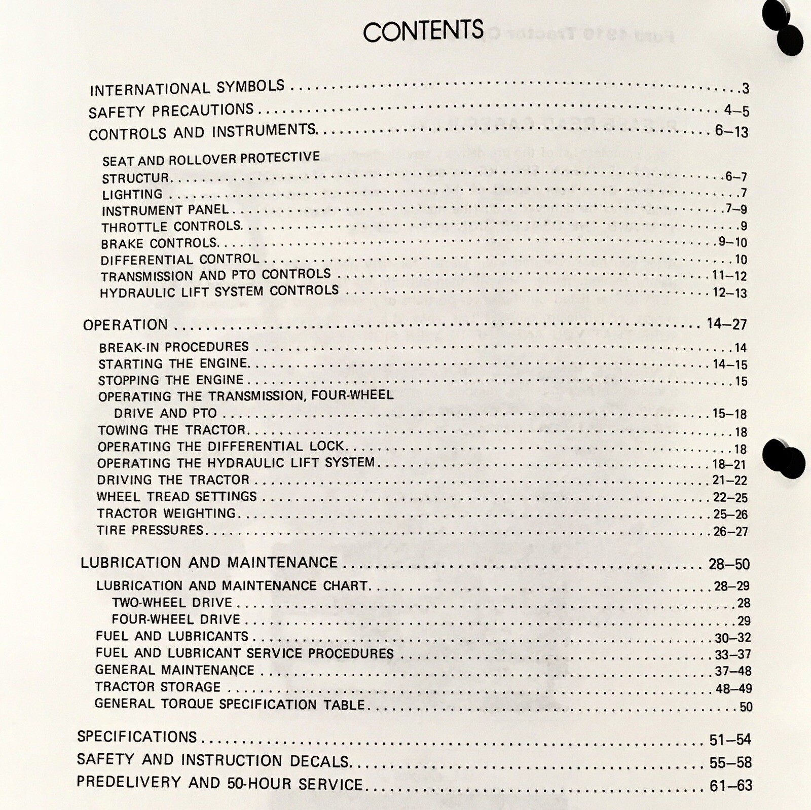 Ford 1910 Compact Tractor Service Parts Operators Manual Owners Repair Shop Set - Image 3