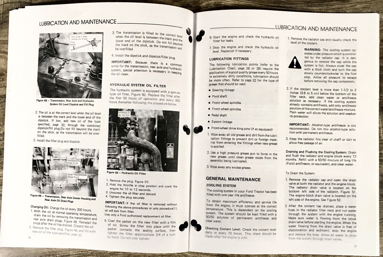 Ford 1910 Compact Tractor Service Parts Operators Manual Owners Repair Shop Set - Image 8