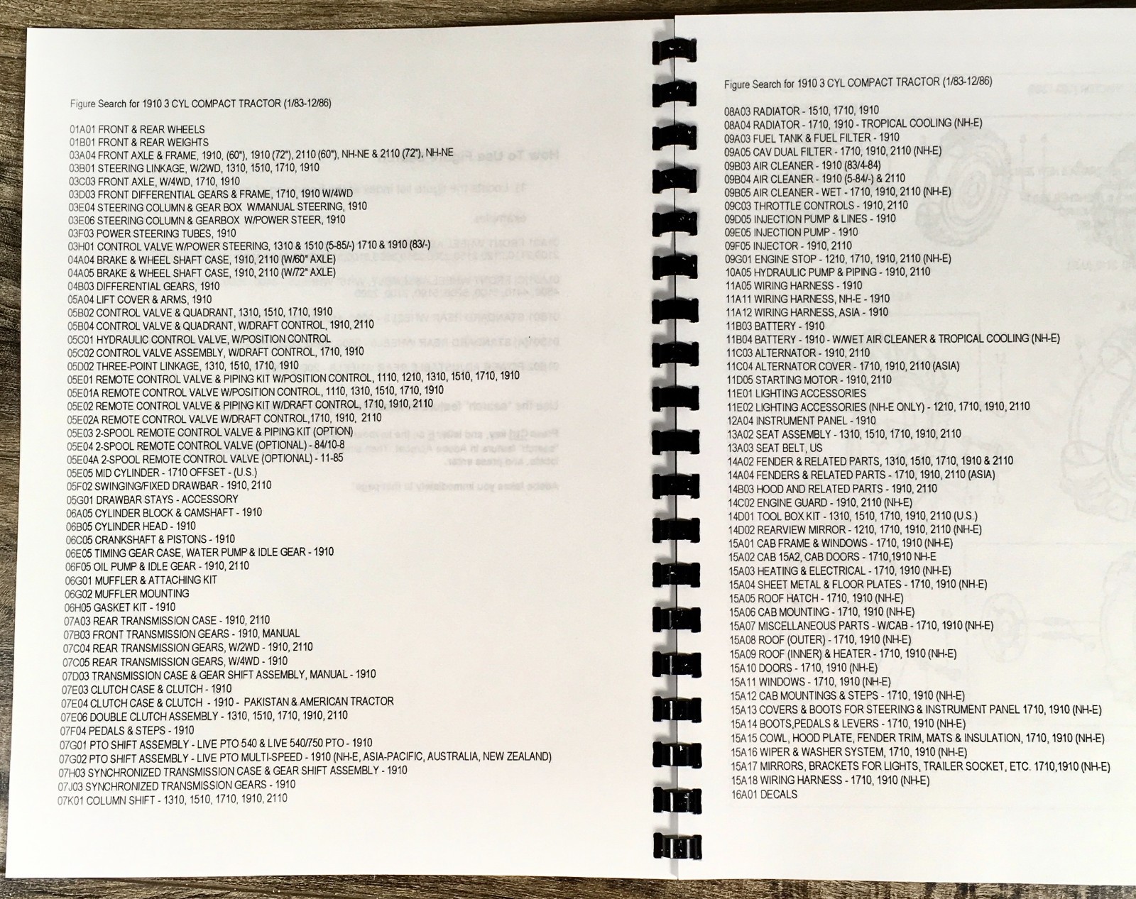 Ford 1910 Compact Tractor Service Parts Operators Manual Owners Repair Shop Set - Image 15