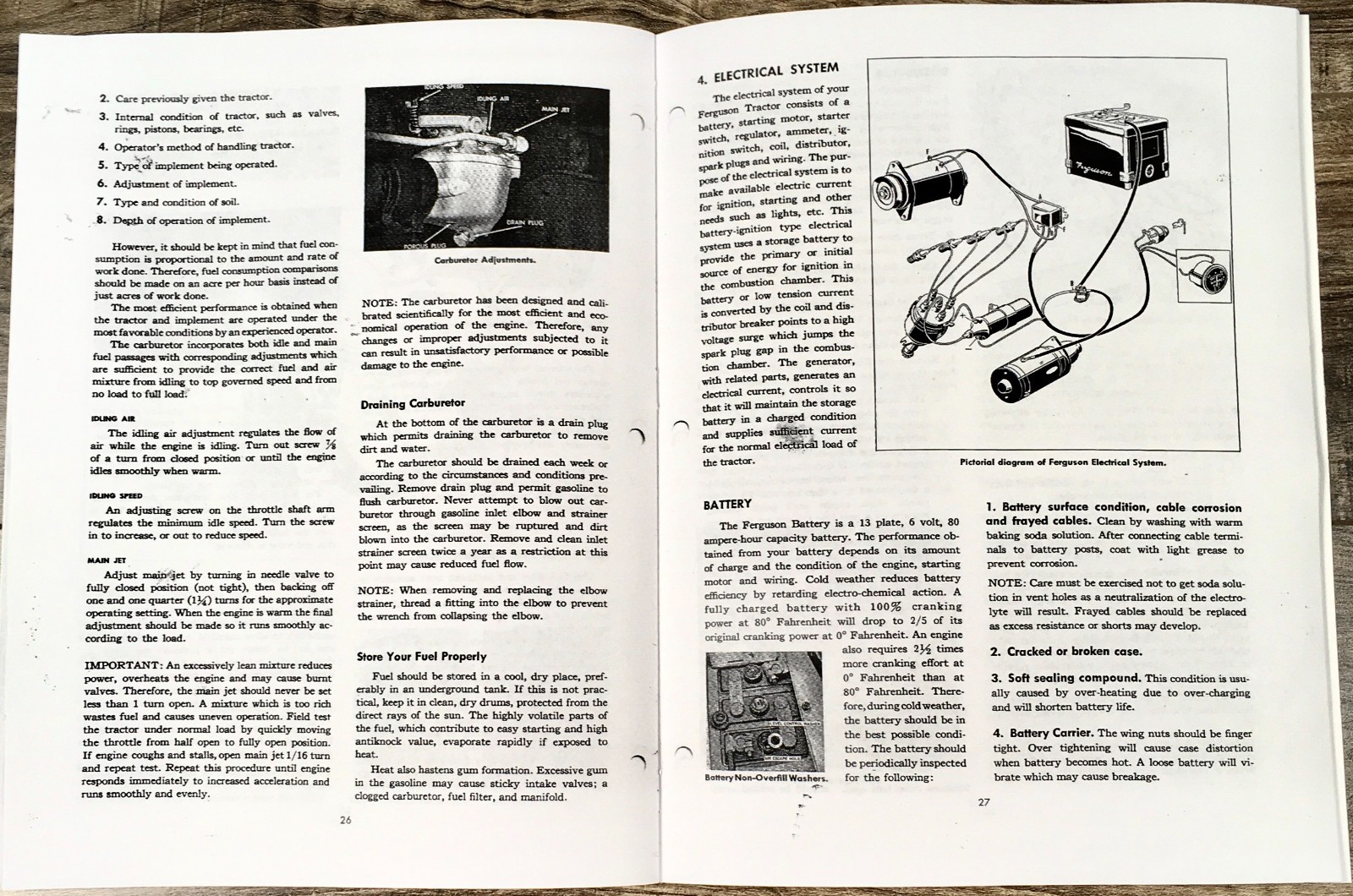 Harry Massey Ferguson TO-30 Tractor Parts Operators Manual Set Catalog Owners - Image 3