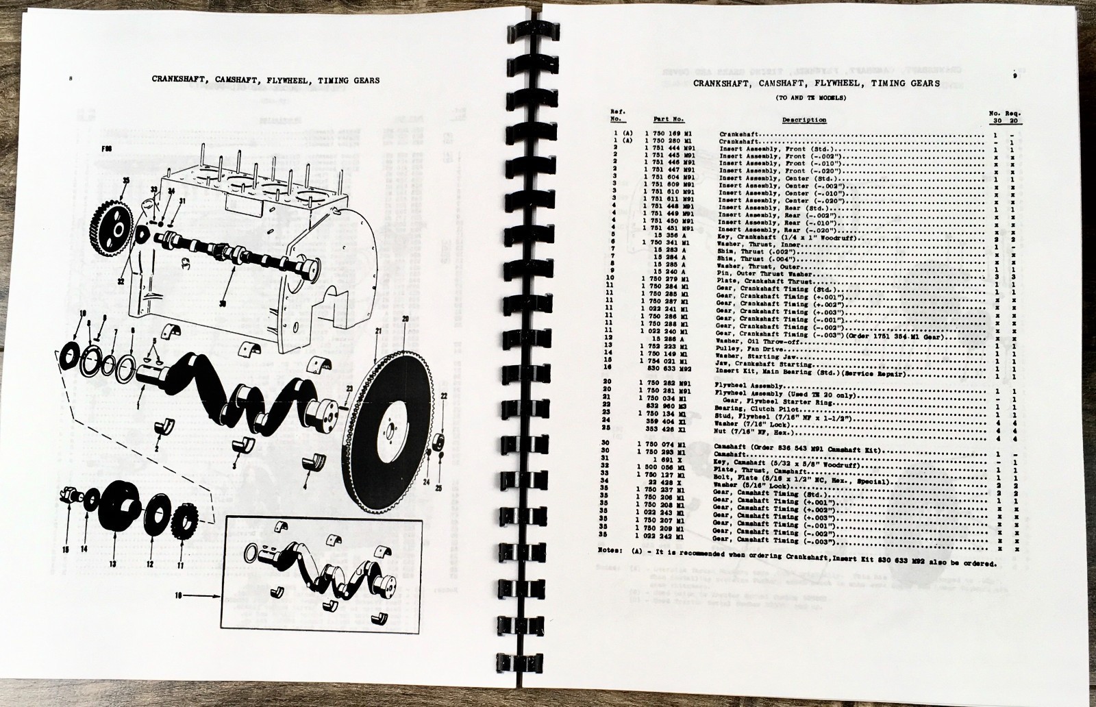 Harry Massey Ferguson TO-30 Tractor Parts Operators Manual Set Catalog Owners - Image 7