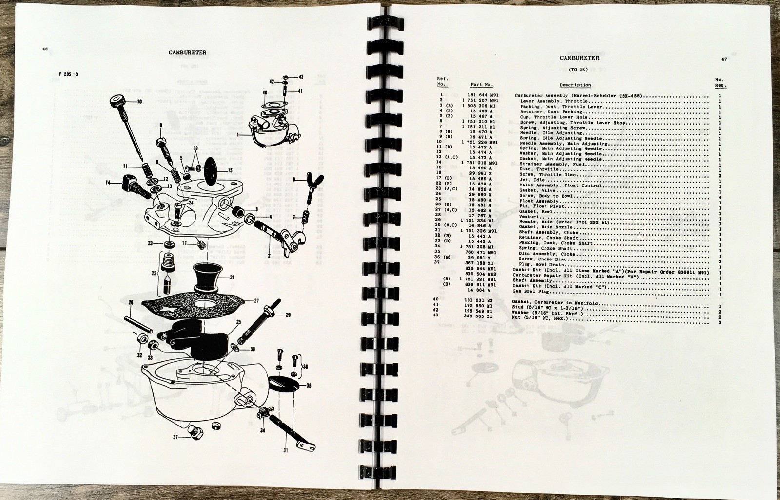 Harry Massey Ferguson TO-30 Tractor Parts Operators Manual Set Catalog Owners - Image 9