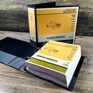 Service Manual Technical For M1008 M1008A1 M1010 4x4 1-1/4 Ton Tactical Truck