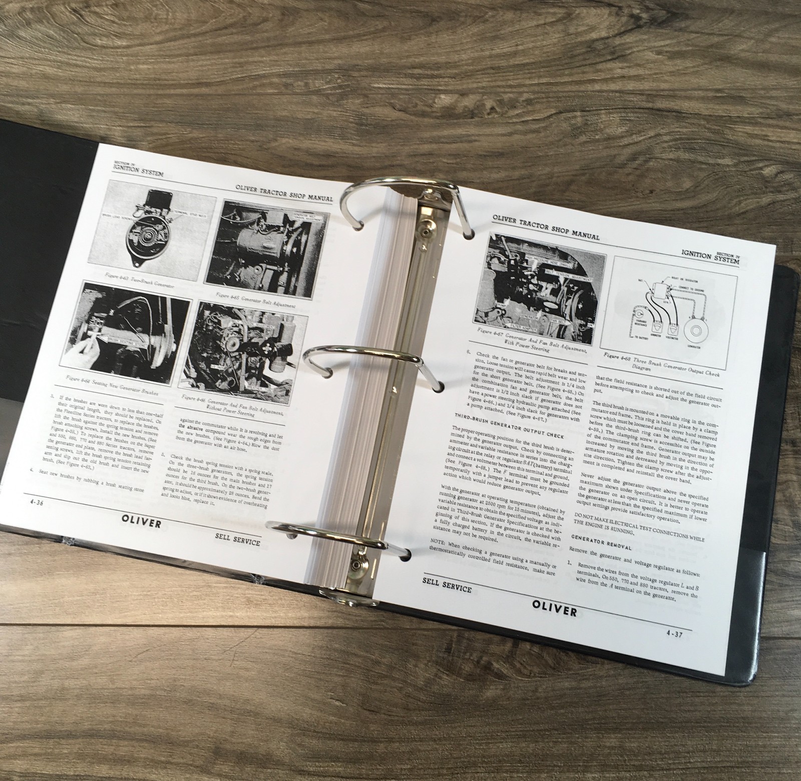 Oliver 77 Tractor Service Parts Operators Manual Set Repair Workshop Shop Book - Image 12